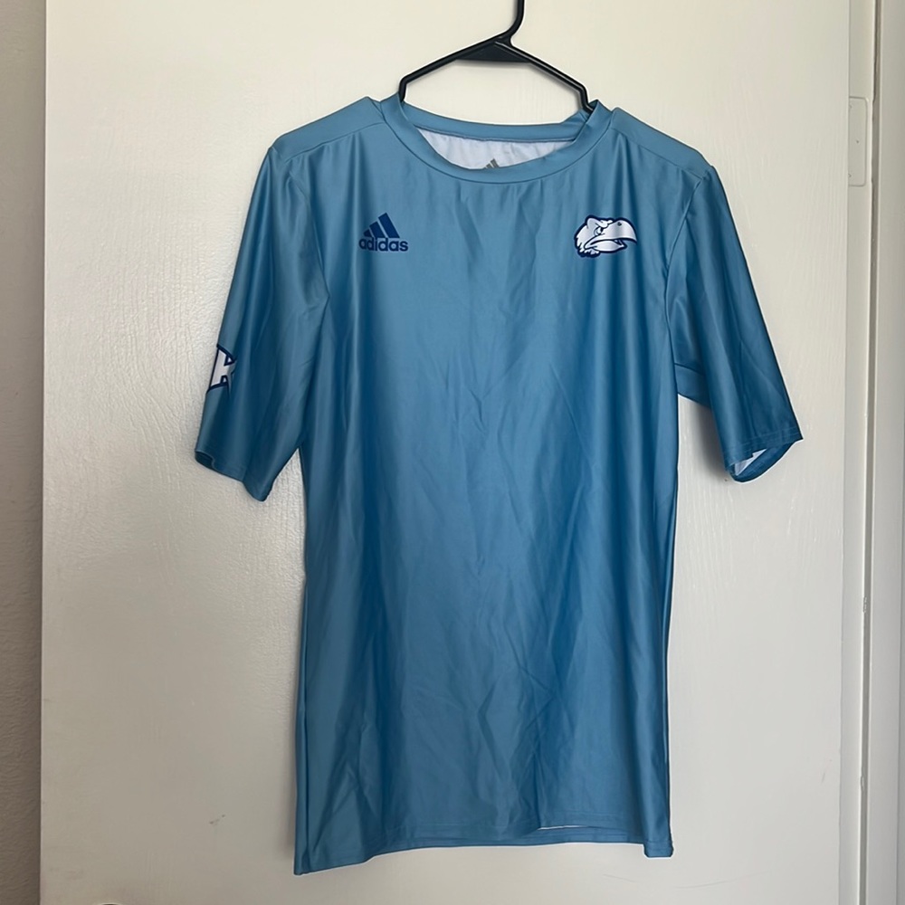 Adidas Men’s KU Jayhawk Compression Shirt
